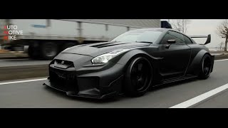 LB-Silhouette WORKS GT Nissan 35GT-RR X Japanese Stance Style X Fi EXHAUST