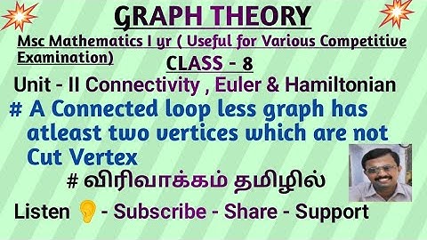 #trb #trb #polytecnictrb #mscmaths #graphth #degree #tree #connected #cutvertex #loop #trivialgraph