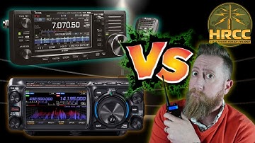 The Epic Showdown Yaesu FTX-1 vs ICOM IC-705