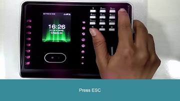 eSSL SilkBio 100 TC How to create timezone