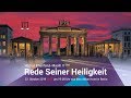LIVE: Ansprache Seiner Heiligkeit aus Berlin | Kalif in Deutschland
