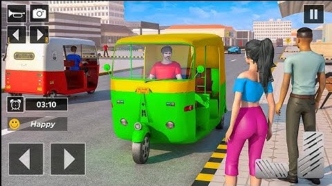 Tuk tuk auto rickshaw game 🛺