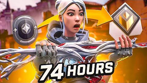 Iron to Radiant Speedrun (VALORANT WORLD RECORD)