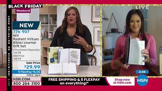 NIV Radiant Virtues Bible/Journal Gift Set