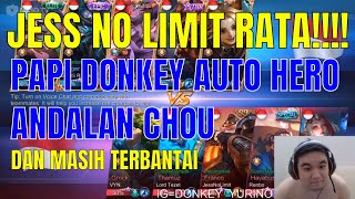Ketika Papa Donkey Yurino Bertemu dengan Jess no limit ! Auto RATA....
