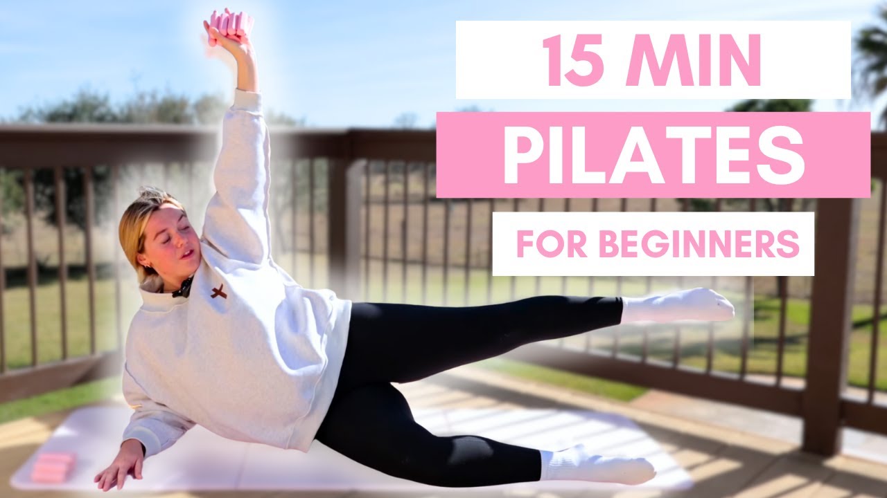 Quick Beginner Pilates Workout | 15 Min Full Body - YouTube