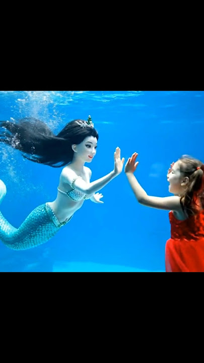 Hi-Five with cute mermaid #shorts #viral #fun