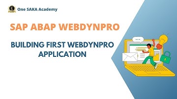 SAP ABAP Webdynpro - Build your first application