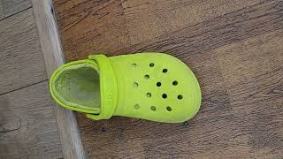 One Lime Green Croc... ,