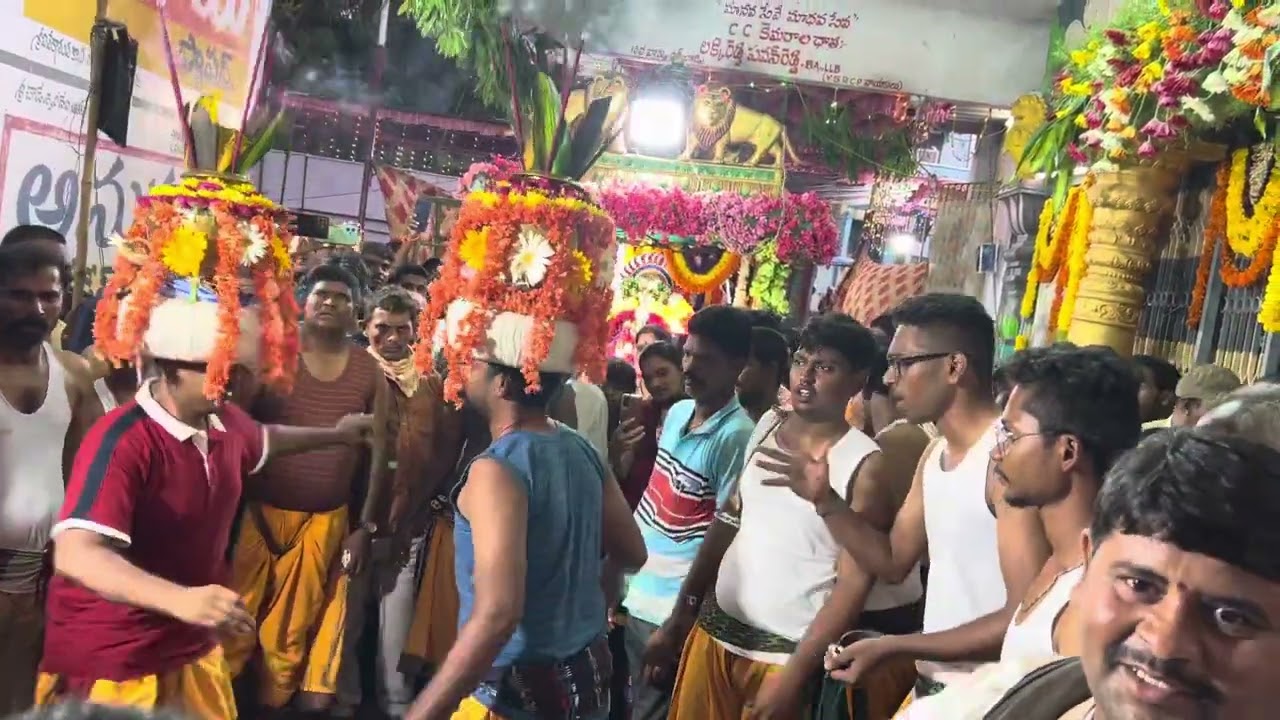 #jyothulu ||  Proddatur Chowdeswari Devi Binda Seva 17-07-2023 || S.R.K STREET | Mohan & Datta sai