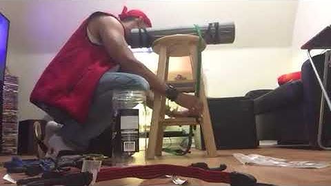 Making a Bioenergetic stool