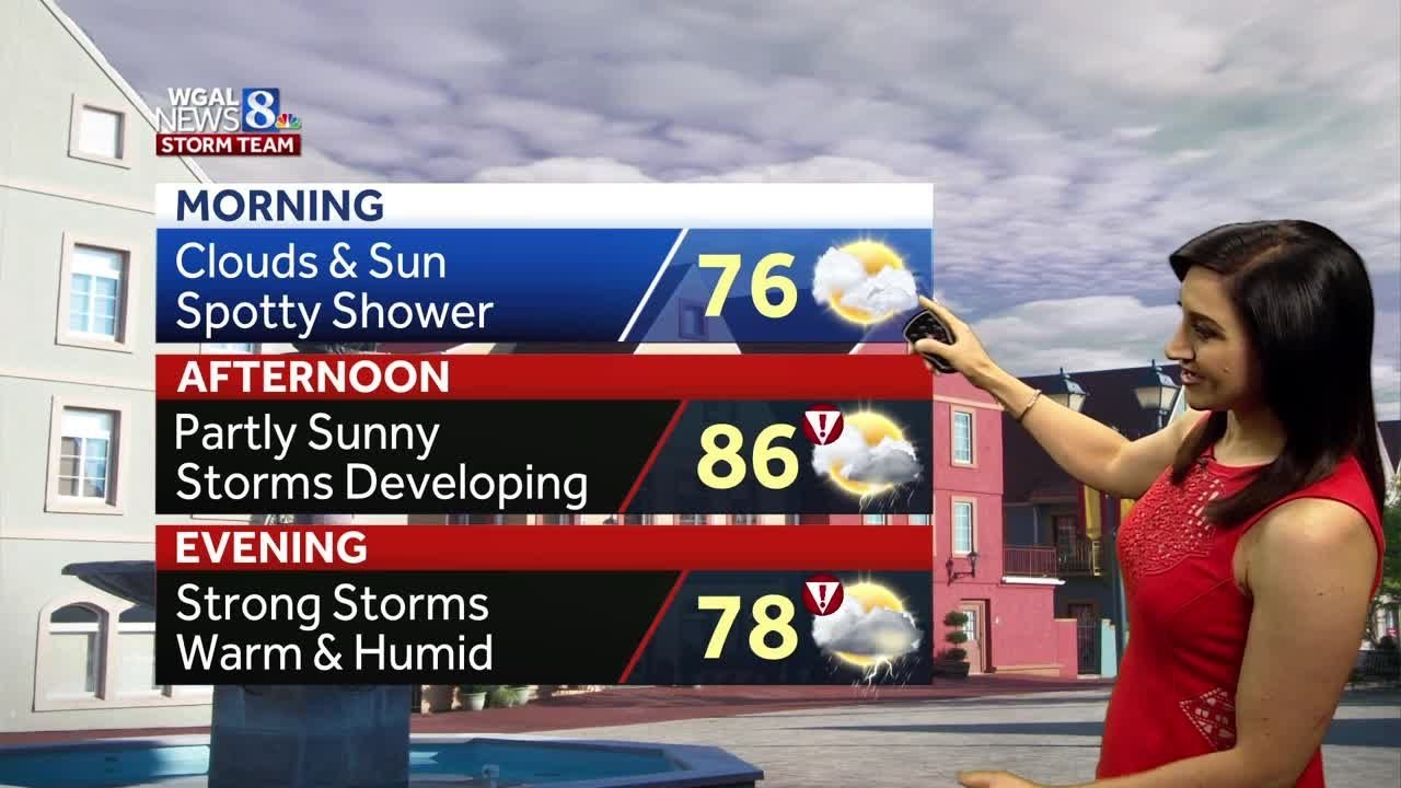 Alert Day: Strong storms this afternoon and evening - YouTube
