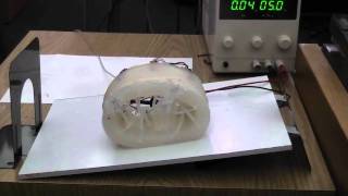 Soft Robot using Pneumatic Battery and EP Magnet Valves screenshot 1