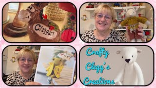 Crafty clegg’s creations.   Can you help?  Wips and finally I purchased an outfit for Eric.
