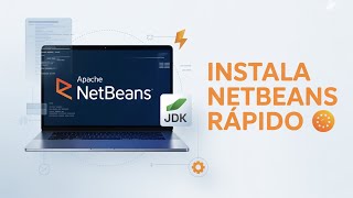 Como Descargar e Instalar Apache NetBeans en 1 Minuto Paso a Paso (es muy fácil)