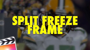 Final Cut Pro X Split Freeze Frame Effect Tutorial