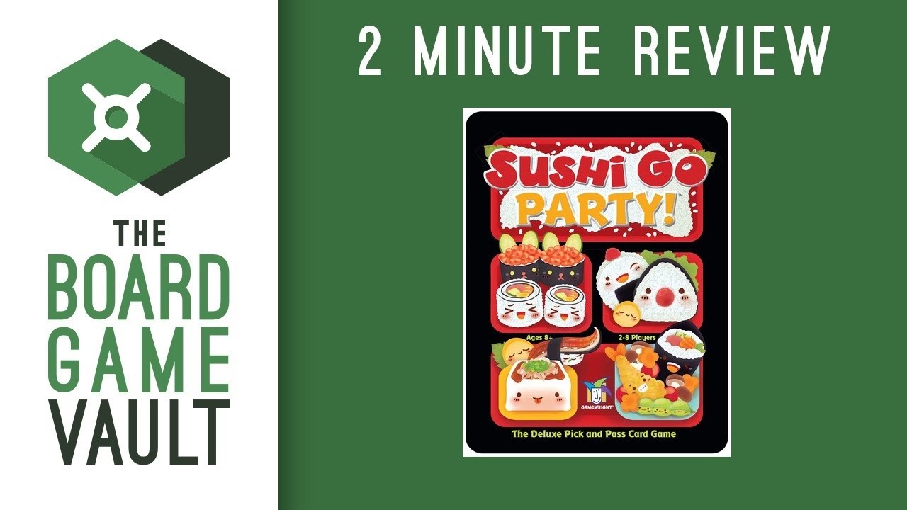 A brief look at Sushi Go Party! (especially as it relates to Sushi Go!) :  r/boardgames