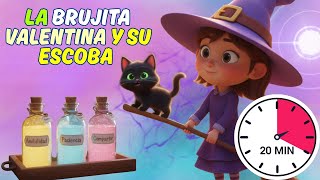 La Brujita Valentina COMPARTE 3 Secretos Mágicos con sus Amigos | Halloween para Niños