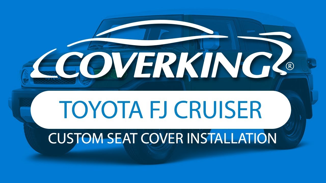 How To Install 2013 2014 Toyota Fj Cruiser Custom Seat Covers