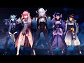 [Genshin Impact MMD] - ADDICTION - w/ Shenhe, Yae, Shogun, Sara and Eula
