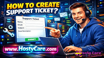 How to create support ticket ? | HOSTYCARE| VPS SERVER | CLOUD SERVER | SHARED HOSTING |  DOMAIN
