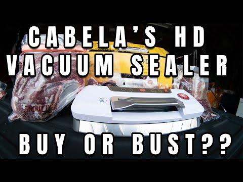 Cabela's Heavy Duty Vacuum Sealer Review | Buy or Bust?