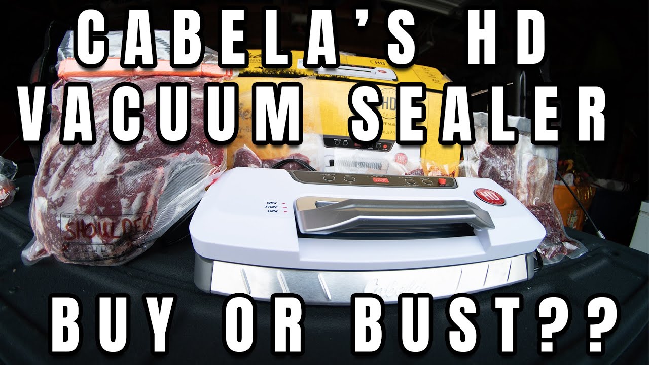 Review: Cabela's Commercial-Grade 12 Vacuum Sealer - Exploring With Mishap  Maggie