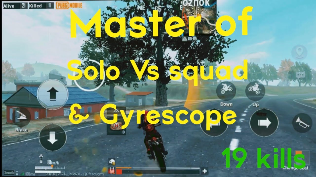 Pubg mobile game play solo vs squad!!! - YouTube