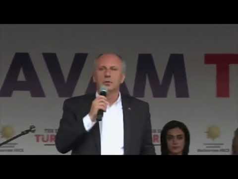 Muharrem İnce Hakkari de , Selahattin Demirtaş’ı ve Erdoğan'ı ziyaret ettigini söyleyince ki tepki