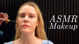 ASMR professional makeup artist does my makeup ​⁠(Unintentional ASMR, real person ASMR)