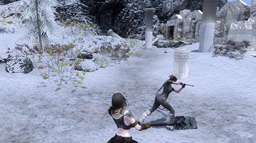 Skyrim SE - Just New Female Animations : 2 hand