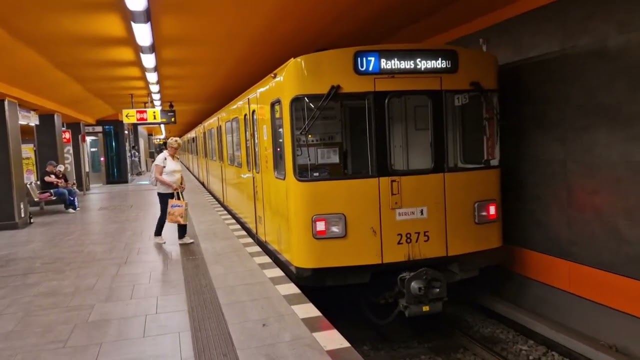 U-Bahn Berlin: Bahnhof Halemweg U7