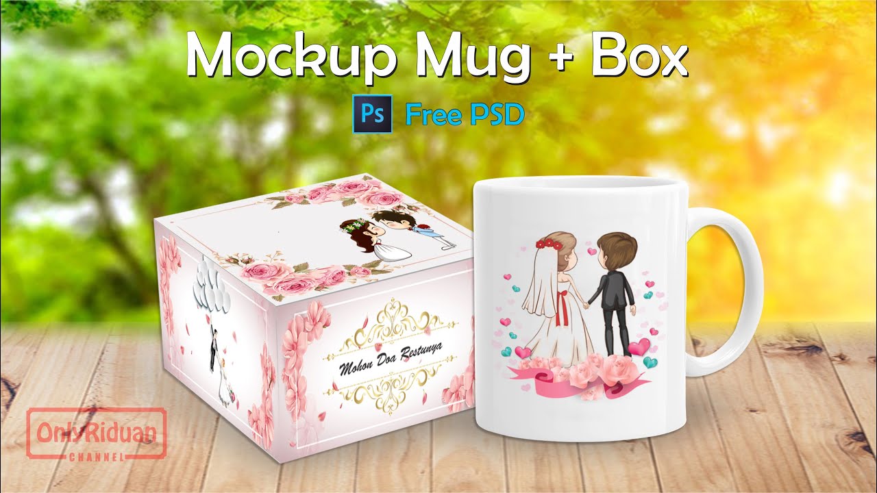 Download Tutorial Mockup Mug dan Mockup Box Photoshop (Free PSD ...