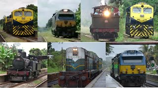 Sri Lanka Railway Light Loco Test Run TOP 5