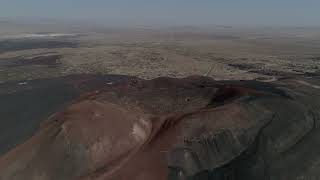 Can-Cal Pisgah Crater flyover in 1080p