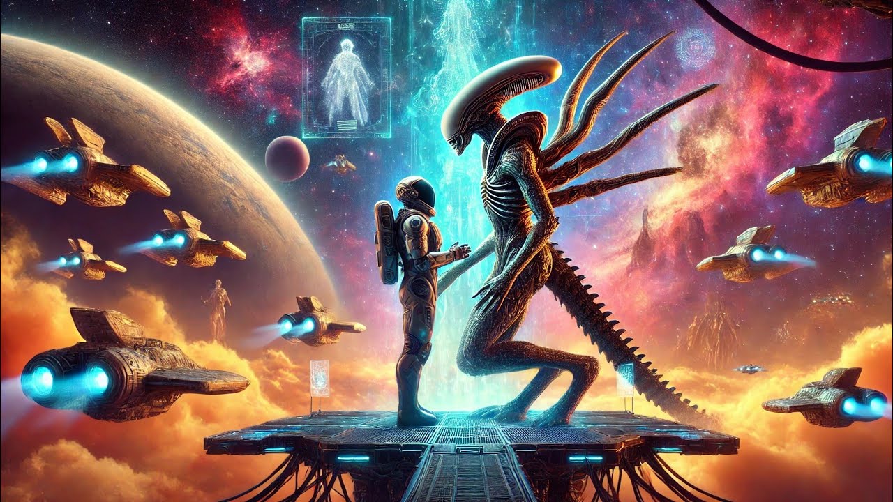 Galactic Bonds: A Forbidden Love in the Stars | Sci FI Stories