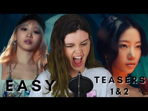 Effy watches LE SSERAFIM - EASY MV Teasers 1 & 2