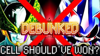 Cell Vs Metal Sonic Death Battle Debunk Why Cell Shouldve Won