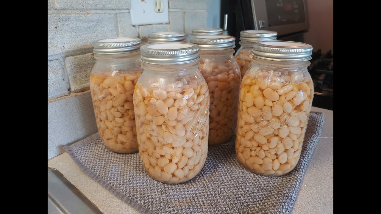 "Newbie Canners" No Soak Method Canning, Not USDA Approved Northern Beans with Angie's Pantry