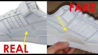 Adidas Forum low real vs fake review. How to spot fake Adidas Forum sneakers