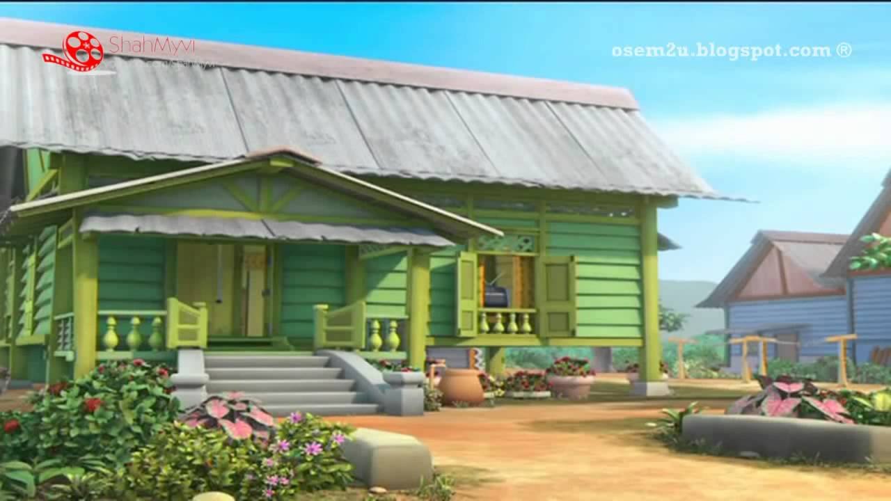 40 Gambar Rumah Kartun Upin Ipin Terbaik Koleksi Gambar Rumah Terlengkap