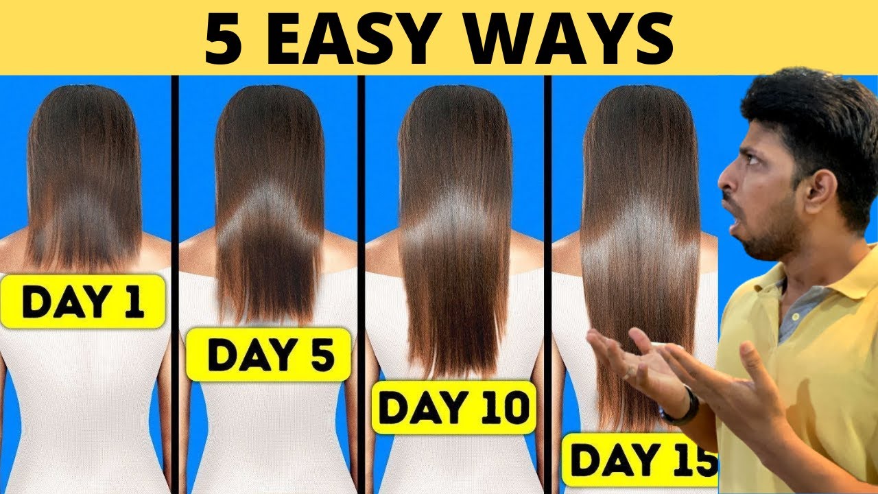5 Easy Ways to Grow Thicker Hair Naturally 