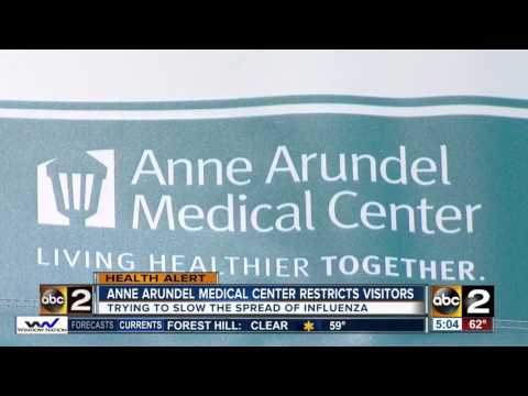 Anne Arundel Medical Center limits hospital visits to stop the spread of the flu