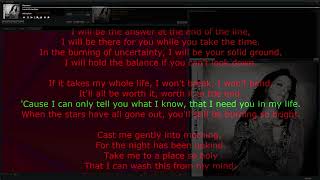 Sarah McLachlan – Answer • song with karaoke/synchronized lyrics