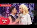 Vice ganda stares at jhongs face  expecially for
