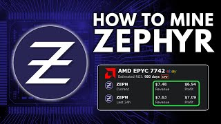 How To Mine Zephyr On CPU | Ethereum Level Profits On CPU's