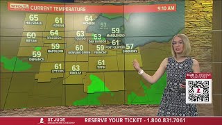 Bright, clear skies for summer-preview day, temps in the 80s