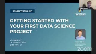 Getting Started with Your First Data Science Project screenshot 3
