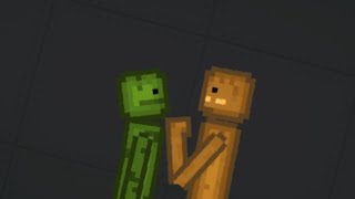 Melon vs pumpkin in melon sandbox part 2