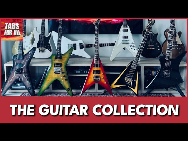 My RARE Metal Guitar Collection + Face Reveal! - YouTube